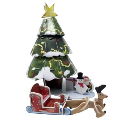 Image of Famous Building 3D Puzzle (Christmas Tree)
