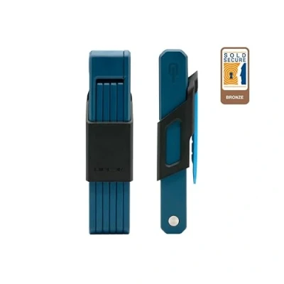 Image of Hiplok AB Switch, Bicycle, Folding Bike Lock, Blue, 85cm