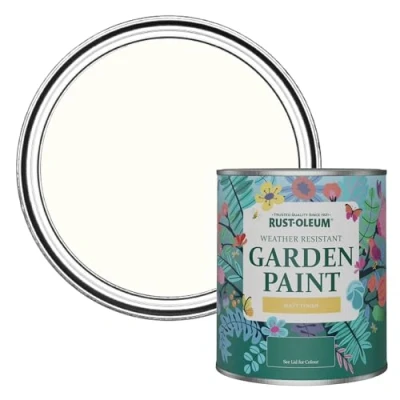 Image of Rust Oleum Pink Mould Resistant Garden Paint in Matt Finish Sweet Nothing 750ml