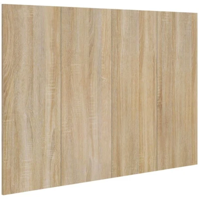 Image of vidaXL Bed Headboard Sonoma Oak 120x1.5x80 cm Engineered Wood