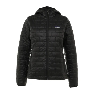 Image of Patagonia NANO PUFF Hoody Outdoor jacket, Women&#039;s, Size: Medium, Black