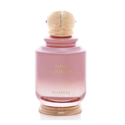 Image of Rose Couture Eau de Parfum Spray 100ml by Khadlaj Perfumes Floral Fragrance for Women with Notes of Bergamot Lychee Turkish Agarwood and Amber