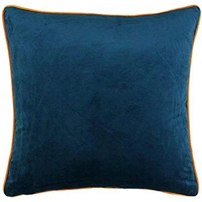 Image of Riva Paoletti Meridian Signature Collection, Teal/Clementine, 55x55cm