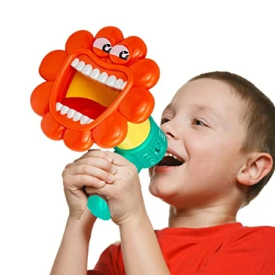Image of FokCalgary Multi Voice Changer Toy Prank Megaphone Cosplay Changer,Portable Handheld Loudspeaker Trick Joke