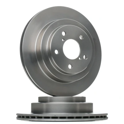 Image of 26310AA111, 26310AA112, 26310AA150 Brake disc BREMBO 09.9147.10 266mm 18mm 5 internally vented SUBARU: Impreza I Saloon