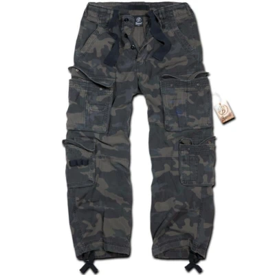 Image of Brandit PURE Vintage Cargo trousers, Men&#039;s, Size: 7XL, Darkcamo