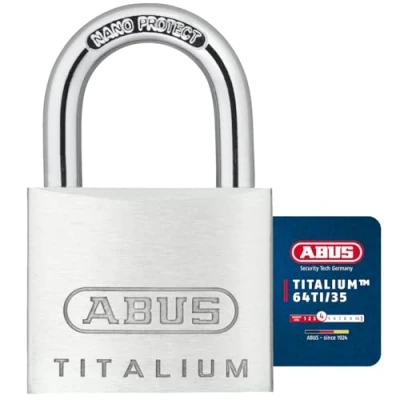 Image of ABUS ABUKA56197 35mm Titalium Padlock Keyed KA6356