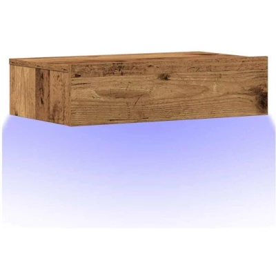 Image of vidaXL Bedside Cabinet Old Wood 60x35 cm Engineered