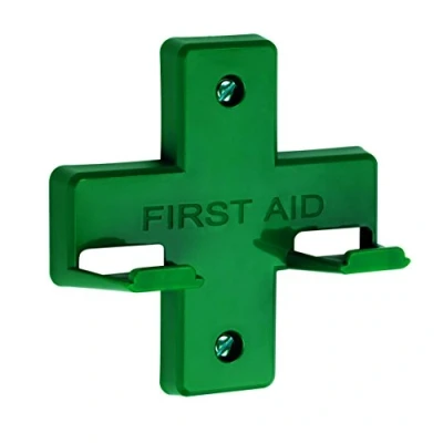 Image of St John Ambulance F30009 Green Wall Bracket for Alpha First Aid Kit