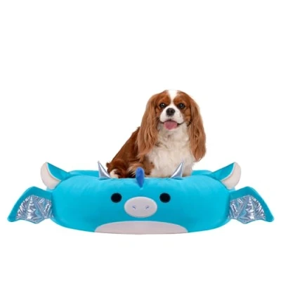 Image of Squishmallows Original 24 Inch Tatiana the Dragon Pet Bed Medium Sized Ultrasoft Official Plush