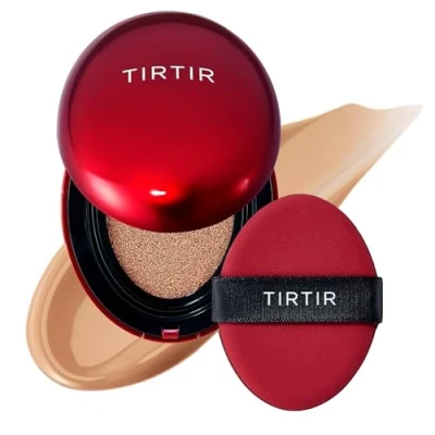 Image of [*Mini Size*] TIRTIR Mask Fit Red Cushion Foundation Japan&#039;s No.1 Choice for Glass skin, Long Lasting, Lightweight, Buildable Coverage, Semi Matte (29C Taupe Beige, 4.5g (Pack of 1))
