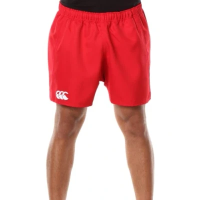 Image of Canterbury Advantage Rugby Shorts Red, Size: 26