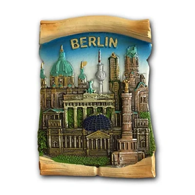 Image of Berlin Germany 3D Refrigerator Magnet Travel Sticker Souvenirs Home &amp; Kitchen Decoration Fridge from China