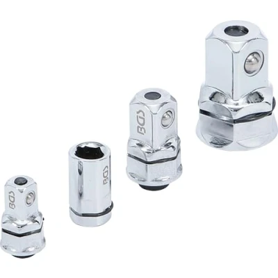 Image of BGS 8210 Adaptor Set for Ratchet Wrenches 4 pcs.