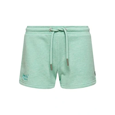 Image of Superdry Women&#039;s Vintage Logo EMB Jersey Short, Minted Marl, S