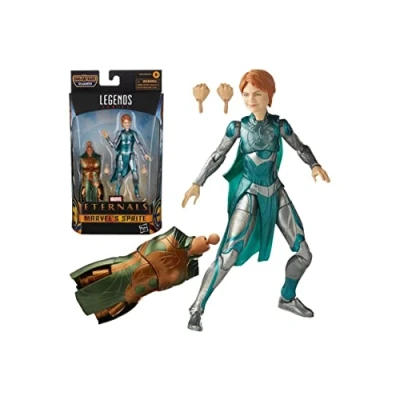 Image of The Eternals Hasbro Marvel Legends Series Marvel’s Sprite 6 Inch Action Figure Toy, Includes 2 Accessories, Ages 4 and Up
