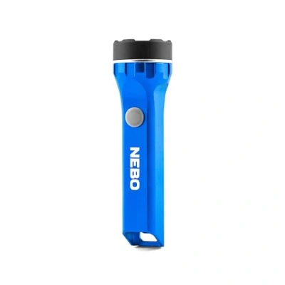 Image of NEBO Luxtreme Nano 420 Lumen Rechargeable Flashlight with 300 Meter Beam, IPX6 Waterproof Rating &amp; Ultra Compact Design, Blue