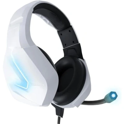 Image of Orzly Gaming Headset (White) for PC and Consoles PS5, PS4, XBOX Series X S, ONE, Nintendo Switch &amp; Google Stadia Stereo sound with noise cancelling mic Hornet RXH 20 Siberia Edition