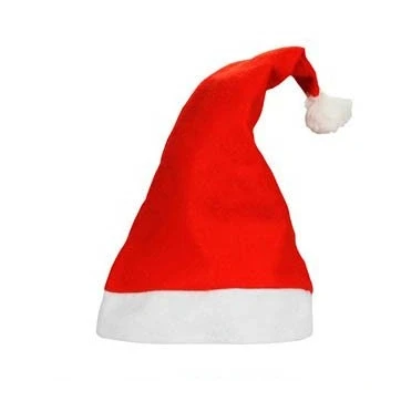 Image of TGO Felt Christmas Santa Claus Hats (Pack of 2)