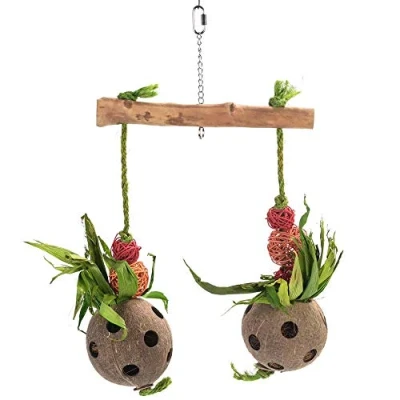 Image of Double Fly Coco Foraging Parrot Toy Large