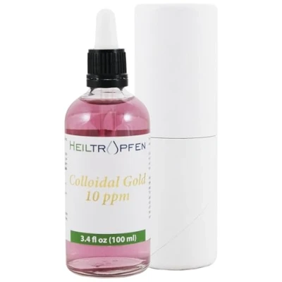 Image of Colloidal Gold 10 ppm 3.4 Fl Oz 100 ml Heiltropfen®
