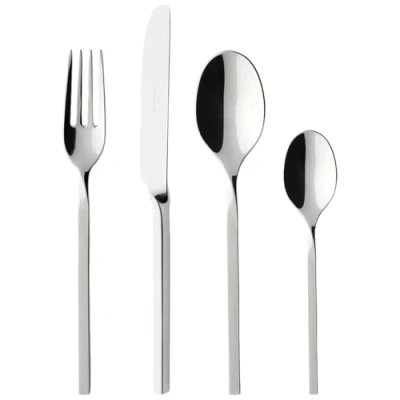 Image of Villeroy &amp; Boch NewWave Cutlery for up to 6 People, 24 Pieces, Stainless Steel