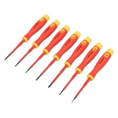 Image of Sealey Premier Precision Screwdriver Set 7pc VDE Approved AK61201
