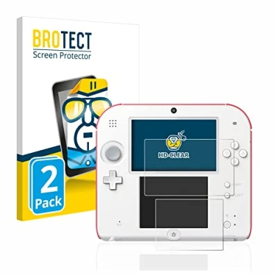 Image of brotect Screen Protector compatible with Nintendo 2DS (2 Pack) HD Clear Protection Film