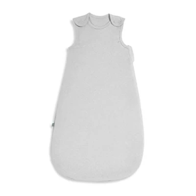 Image of Little Green Sheep Baby Sleeping Bag Luxury Organic Cotton Blend Bags with Side Zip Fastening Poppers, Meets British Safety Standard, Dove, 1 Tog 0 6M