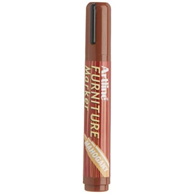 Image of artline Mahogany Furniture Marker Pen Touches Up Scratches