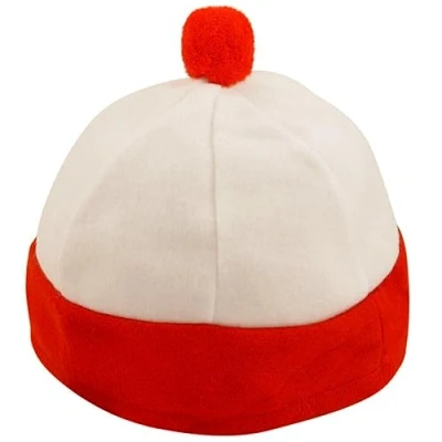 Image of KIDS RED AND WHITE HAT FANCY DRESS ACCESSORY