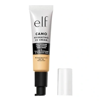 Image of e.l.f. Hydrating Camo CC Cream, Colour Correcting Full Coverage Foundation For A Dewy Finish With SPF 30, Vegan &amp; Cruelty Free, Fair 140W