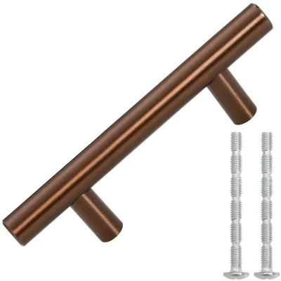 Image of vidaXL Cabinet Handles 10 pcs Bronze 64 mm Stainless Steel
