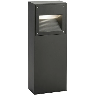 Image of Namsos Integrated LED Outdoor Short Bollard Graphite , IP65