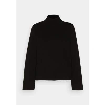 Image of Object Women&#039;s Objreynard Square Sleeve Pullover Noos Knitted Jumper, Black, M