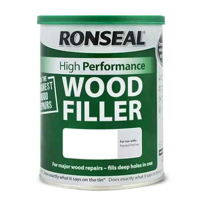 Image of Ronseal HPWFD550G 550g High Performance Wood Filler Dark
