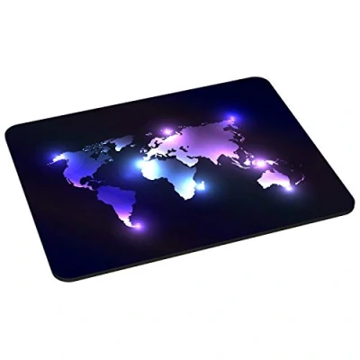 Image of Pedea Neoprene Dark World Design Mouse Pad