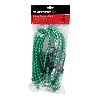 Image of Green 80cm 8 Arm Bungee Cord By Blackspur