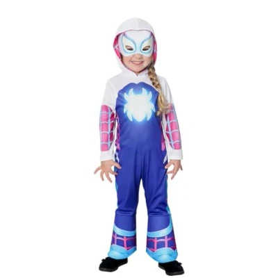 Image of Rubies 1000758 XXS Disfraz Ghost Spider Gid Preschool Costume, Cartoon, Multicoloured, (3 4 años)