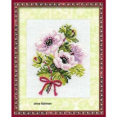 Image of RIOLIS Cross Stitch Kit 790 Anemones