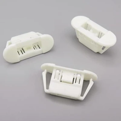 Image of VVO Fasteners White Plastic Boot Carpet &amp; Interior Lining Clips for Nissan Micra, (Pack of 10)