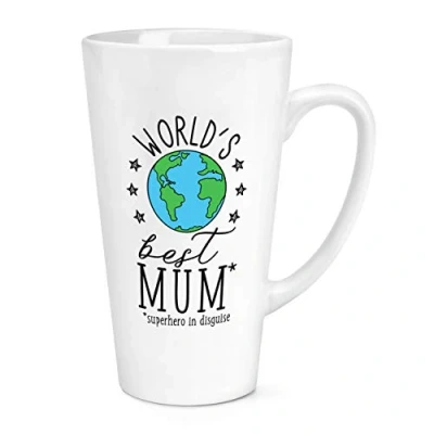 Image of World&#039;s Best Mum 17oz Large Latte Mug Cup