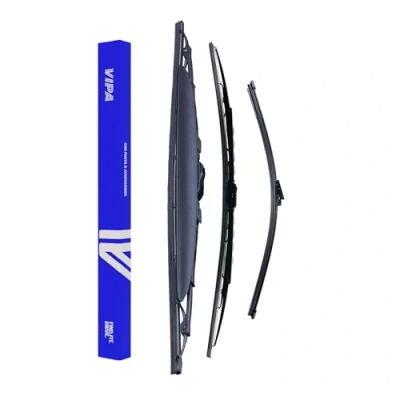 Image of Vipa Wiper Blade Set fits: SKODA FABIA Estate Feb 2001 to Aug 2008