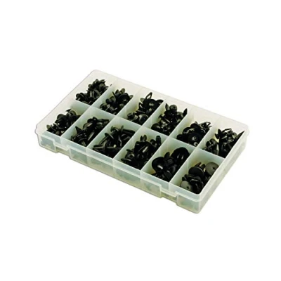 Image of Connect 36044 Assorted Screw Rivet Trim Fixings 240pc