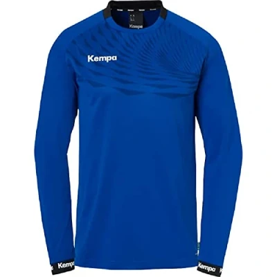 Image of Kempa Men&#039;s Wave 26 Long Sleeved Sports Jumper for Men and Boys Royal/Navy