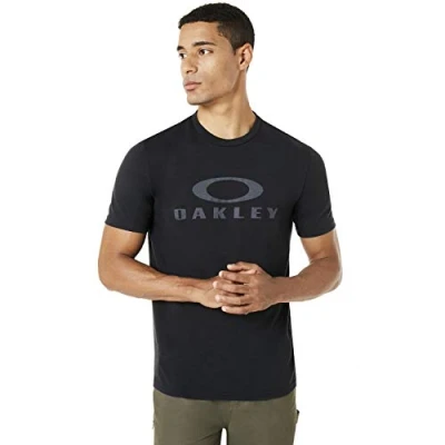 Image of Oakley Men&#039;s O Bark T Shirt, Blackout, XL