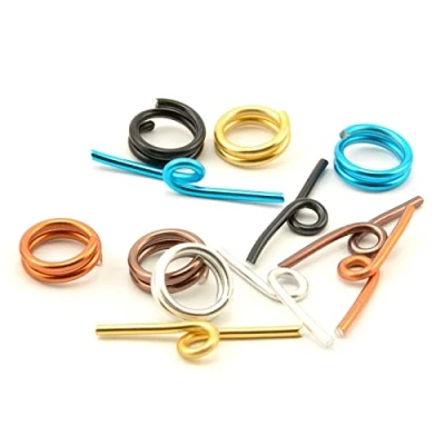 Image of Vaessen Creative Alu Deco toggle clasp x6 assortie,