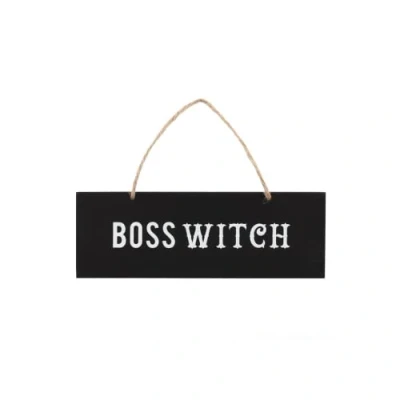 Image of Miss Pretty London BOSS WITCH WALL SIGN