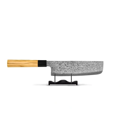Image of Shinrai Japan Takumi Kaza Damascus Nakirimes 18 cm