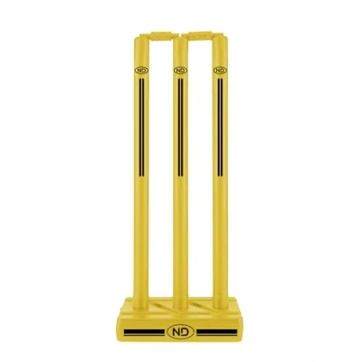 Image of ND Frontfoot Plastic Stumps and Base Set. 29&quot; Full Size, Academy Quality